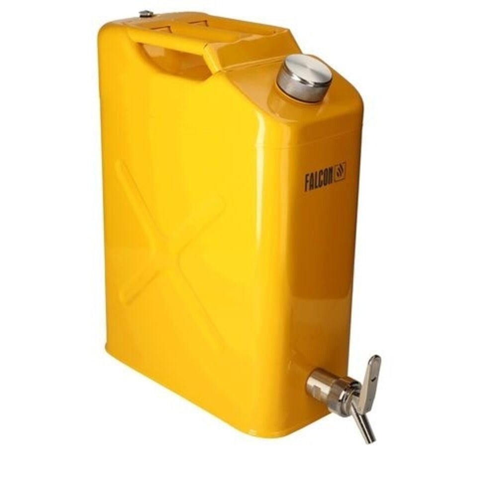 Número de imagen del producto 3: Denios bidón de seguridad FALCON de acero pintado, con grifo dosificador fino, EPDM, 20 l