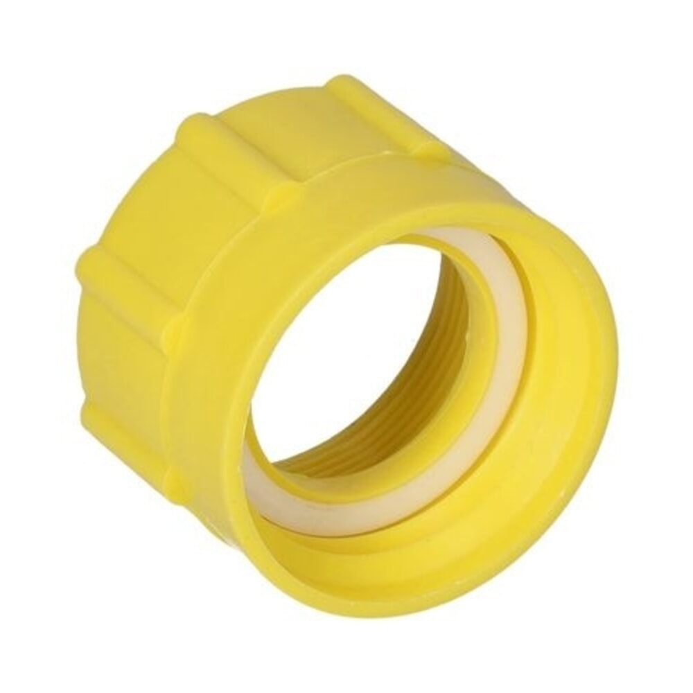 Número de imagen del producto 4: Denios adaptador de rosca de 2 pulgadas fina (l) a DIN 61/31 (l), amarillo