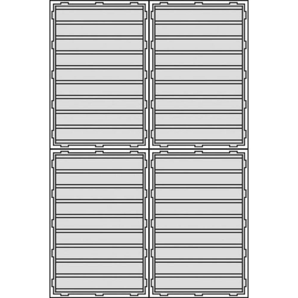 Número de imagen del producto 4: Denios bordillo para pequeños recipientes classic-line de acero galvanizado, capacidad 20 l, HxAxF 120 x 400 x 600 mm