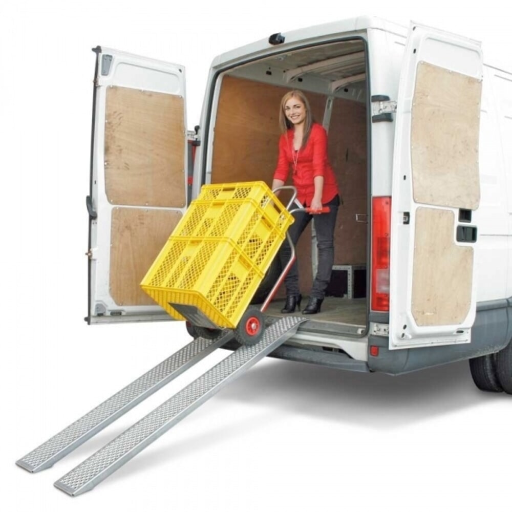 Número de imagen del producto 6: Rampas de aluminio, juego de 2, capacidad de carga 400 kg/par, L x An 2.000 x 200 mm