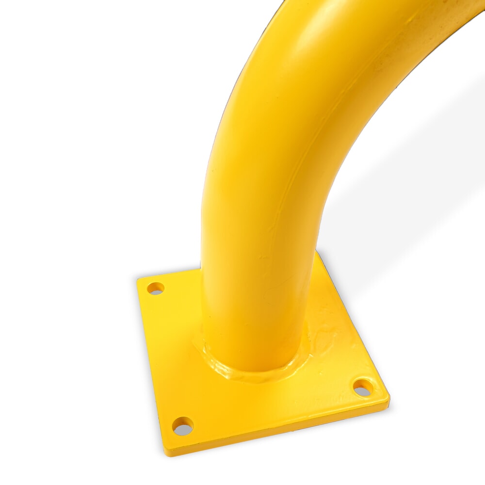 Número de imagen del producto 2: Steinbock® estribo de protección antichoques, uso interior, HxL 350 x 750 mm, Ø 76 mm