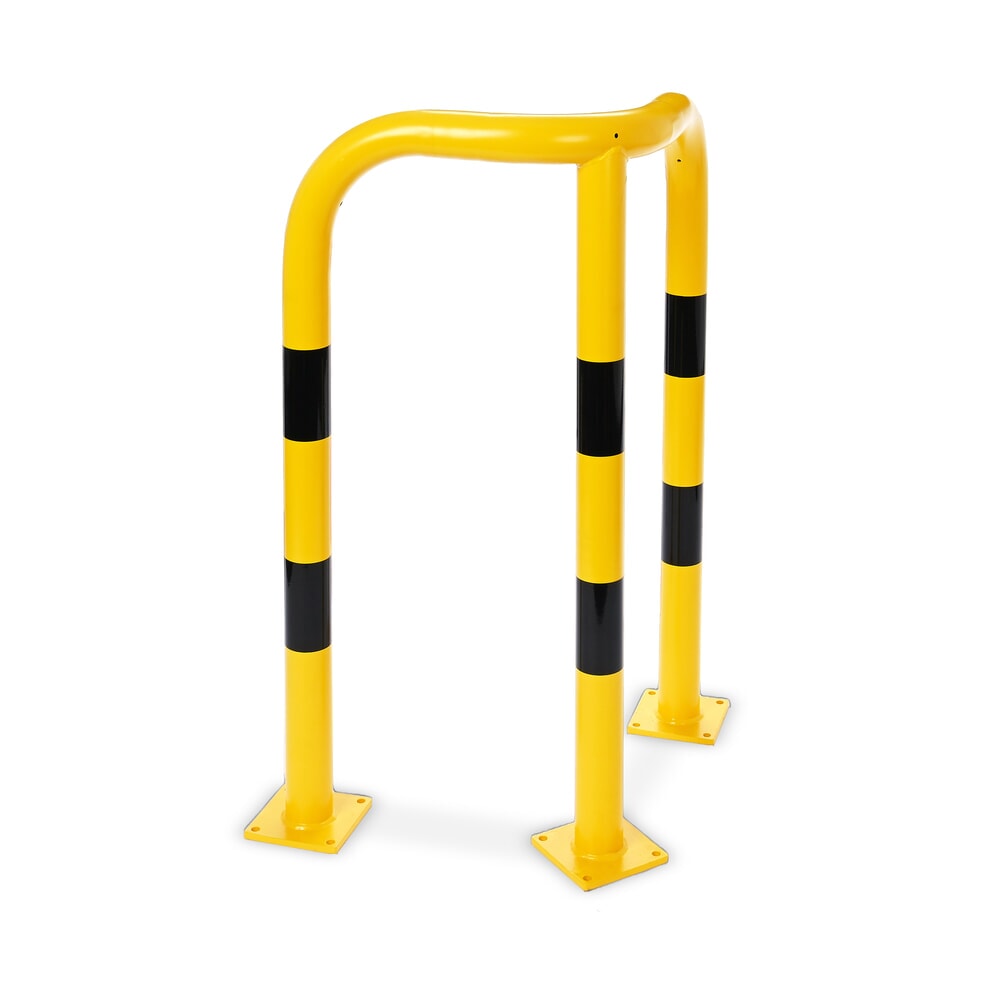 Imagen del producto: Steinbock® arco de protección contra impactos para esquina para uso en interiores, altura x longitud 1200 x 600 mm, diámetro 76 mm