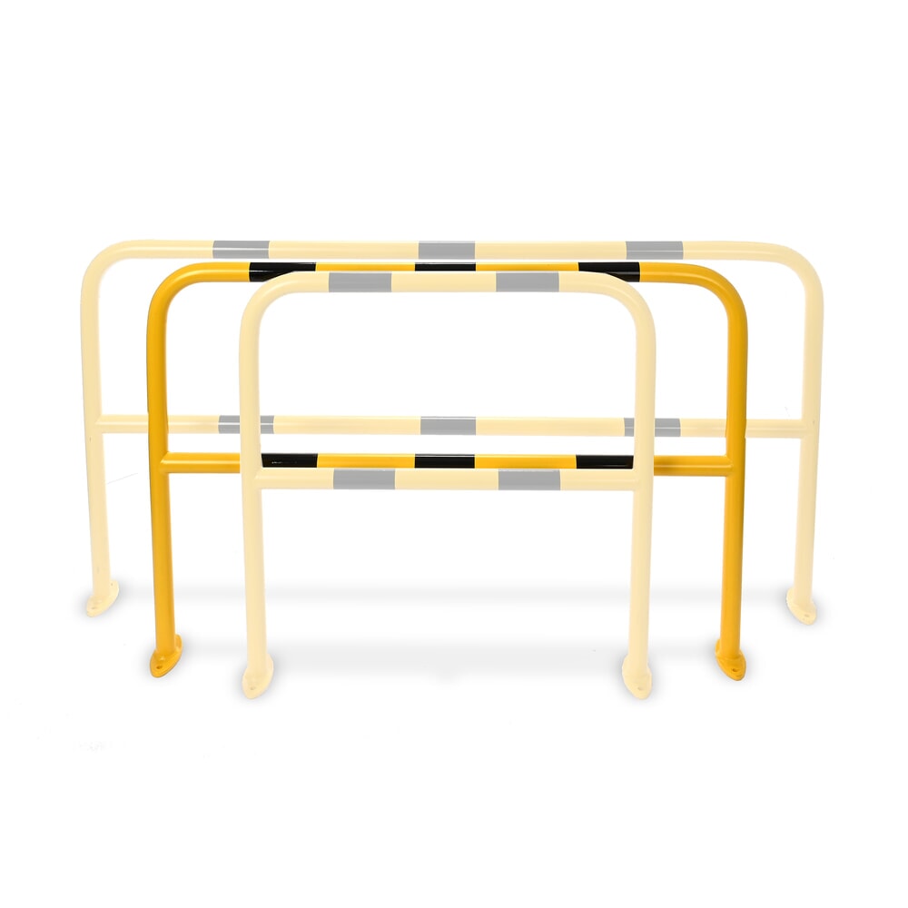 Número de imagen del producto 8: Steinbock® estribo de protección , aplicación interior, Al x L 1.000 x 1.500 mm, Ø 76 mm