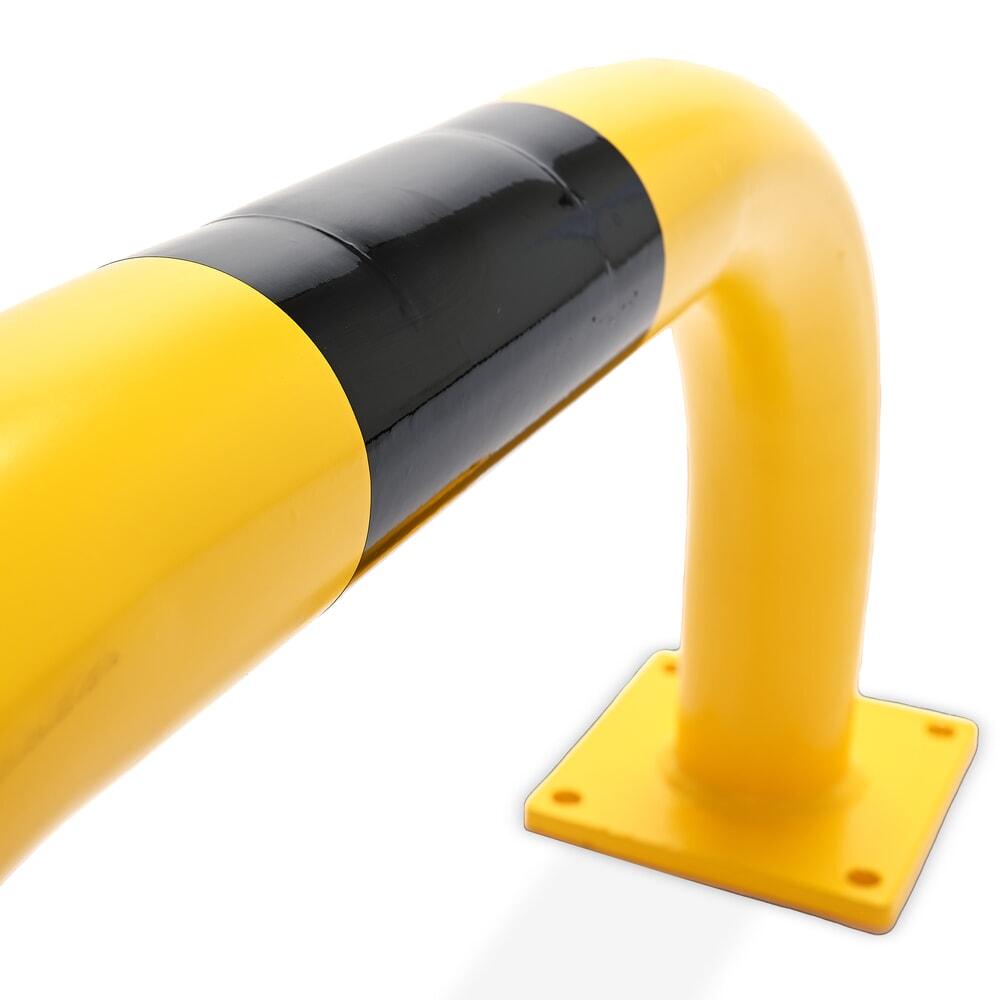 Número de imagen del producto 5: Steinbock® estribo de protección antichoques, uso interior, HxL 350 x 750 mm, Ø 76 mm