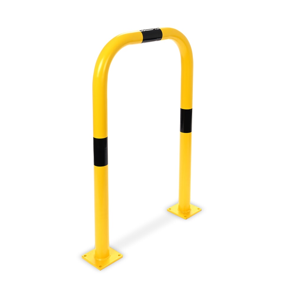 Número de imagen del producto 5: Steinbock® estribo de protección antichoques, uso interior, HxL 1200 x 750 mm, Ø 76 mm