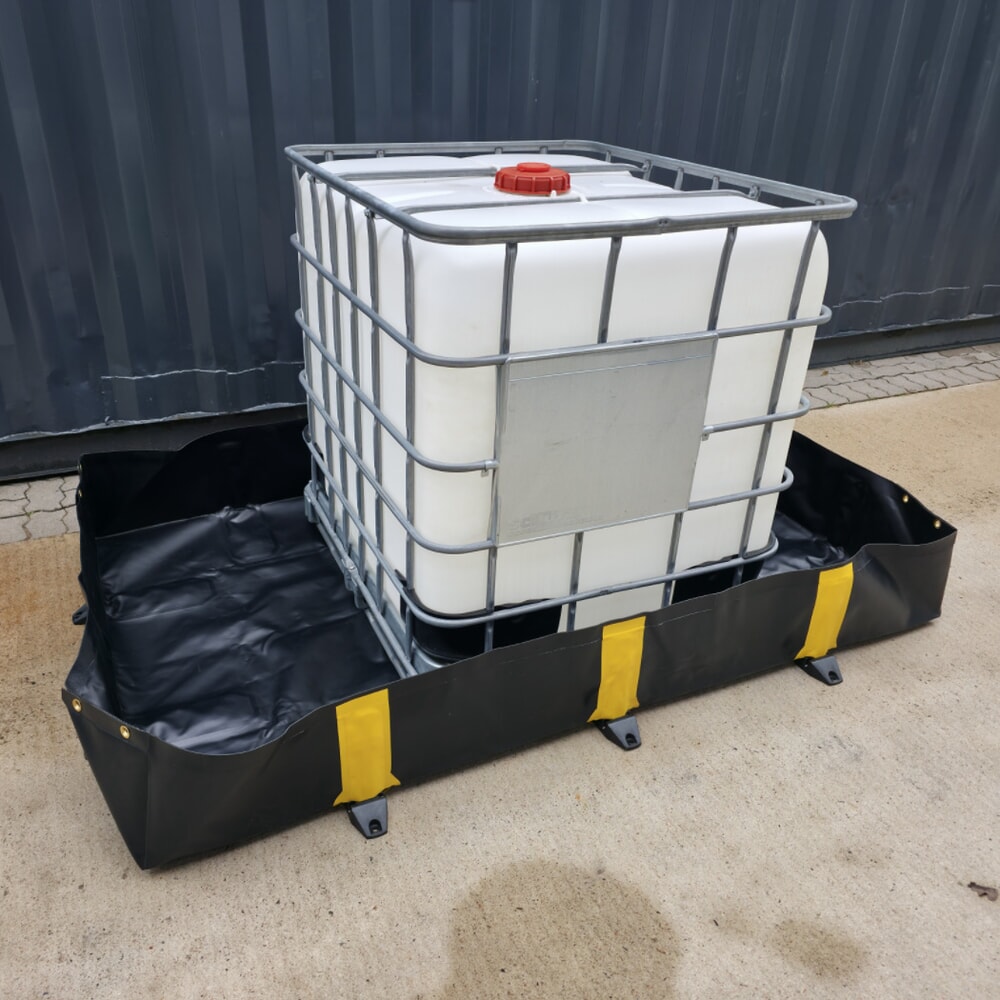 Número de imagen del producto 7: Steinbock® cubeta de retención plegable Ultra de PVC, HxAxF 305 x 6.100 x 6.100 mm, capacidad 11.318 l