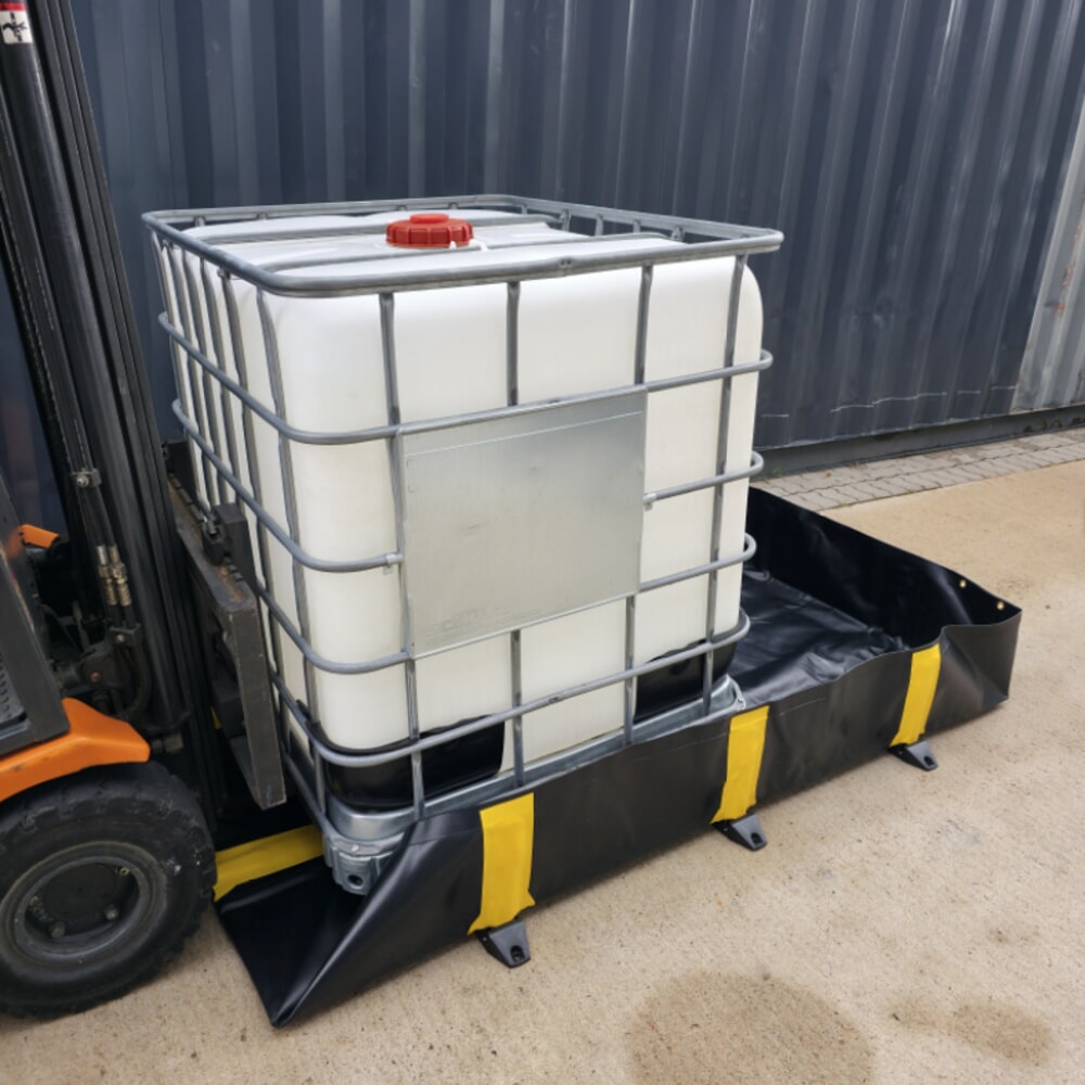 Número de imagen del producto 9: Steinbock® cubeta de retención plegable Ultra de PVC, HxAxF 305 x 6.100 x 6.100 mm, capacidad 11.318 l