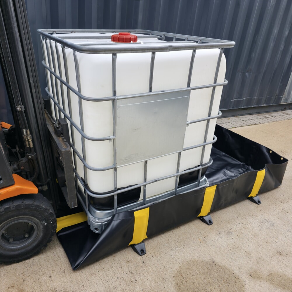 Número de imagen del producto 10: Steinbock® cubeta de retención plegable Ultra de PVC, HxAxF 305 x 6.100 x 6.100 mm, capacidad 11.318 l