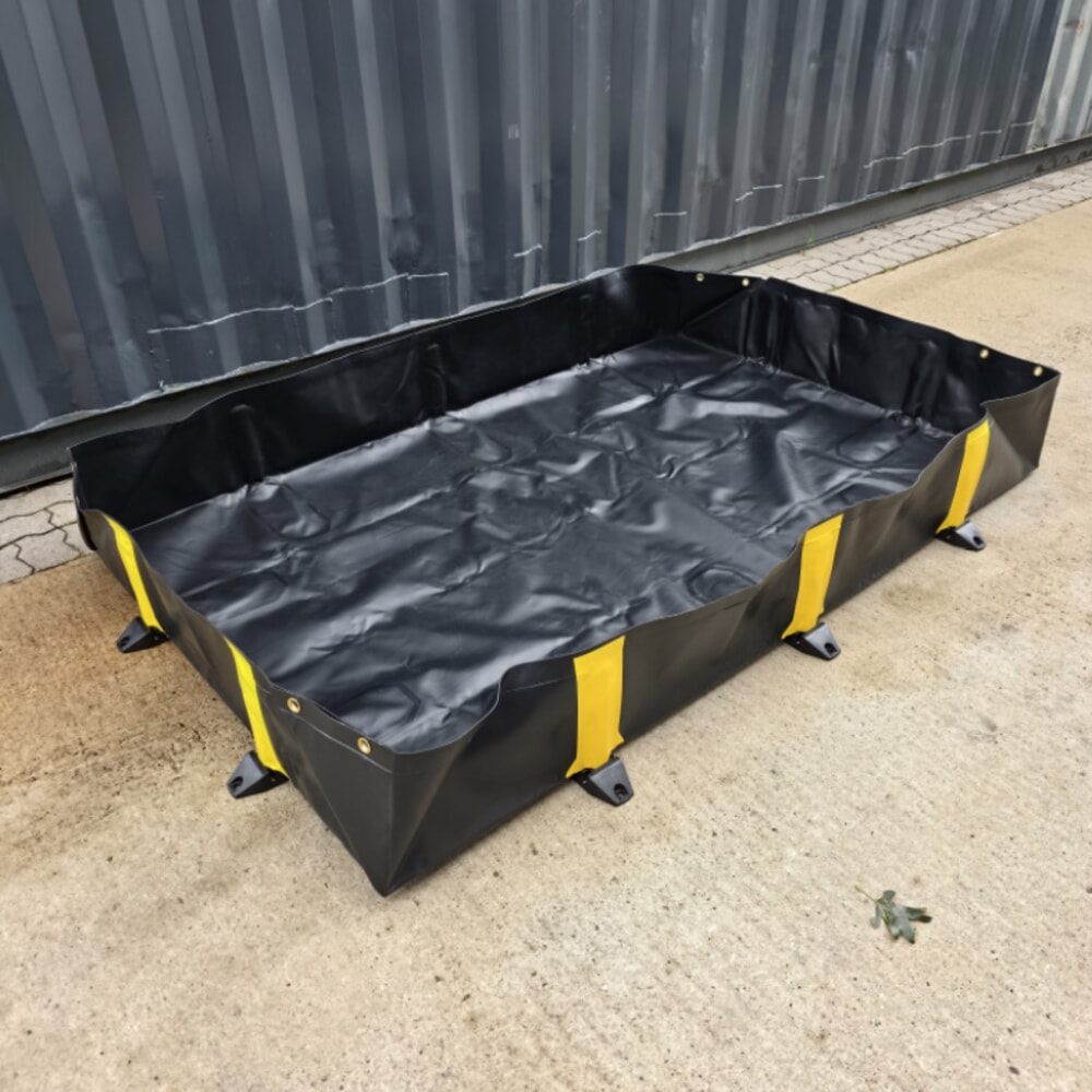 Número de imagen del producto 15: Steinbock® cubeta de retención plegable Ultra de PVC, HxAxF 305 x 6.100 x 6.100 mm, capacidad 11.318 l