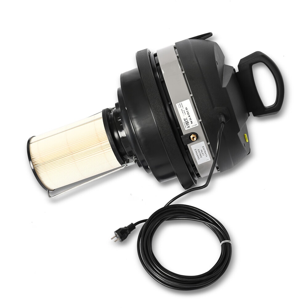 Número de imagen del producto 5: Steinbock® aspirador industrial seco VS 2/62 M TC PN, clase M, máx. 2400 W, 62 l, acero inoxidable