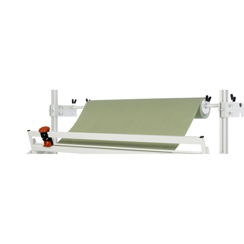 Número de imagen del producto 10: Juego de mesa de embalaje RAU adlatus 300 de altura regulable eléctricamente, con iluminación LED y dispositivo de corte, HxAxF 1850-2250 mm x 1500 mm x 800 mm