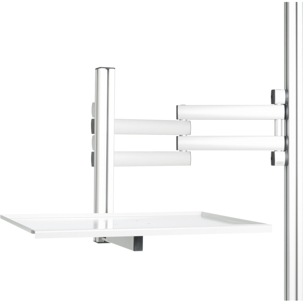 Número de imagen del producto 2: Brazo giratorio para mesa de embalaje RAU, con 3 articulaciones, incluyendo estante, alcance 540 mm