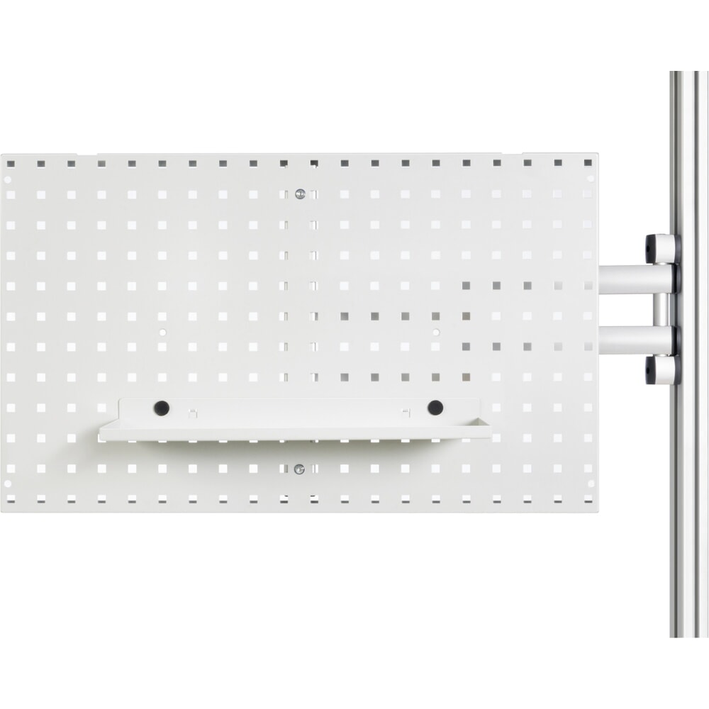 Número de imagen del producto 3: Brazo giratorio para mesa de embalaje RAU, con 3 articulaciones, incluyendo placa perforada, alcance 540 mm