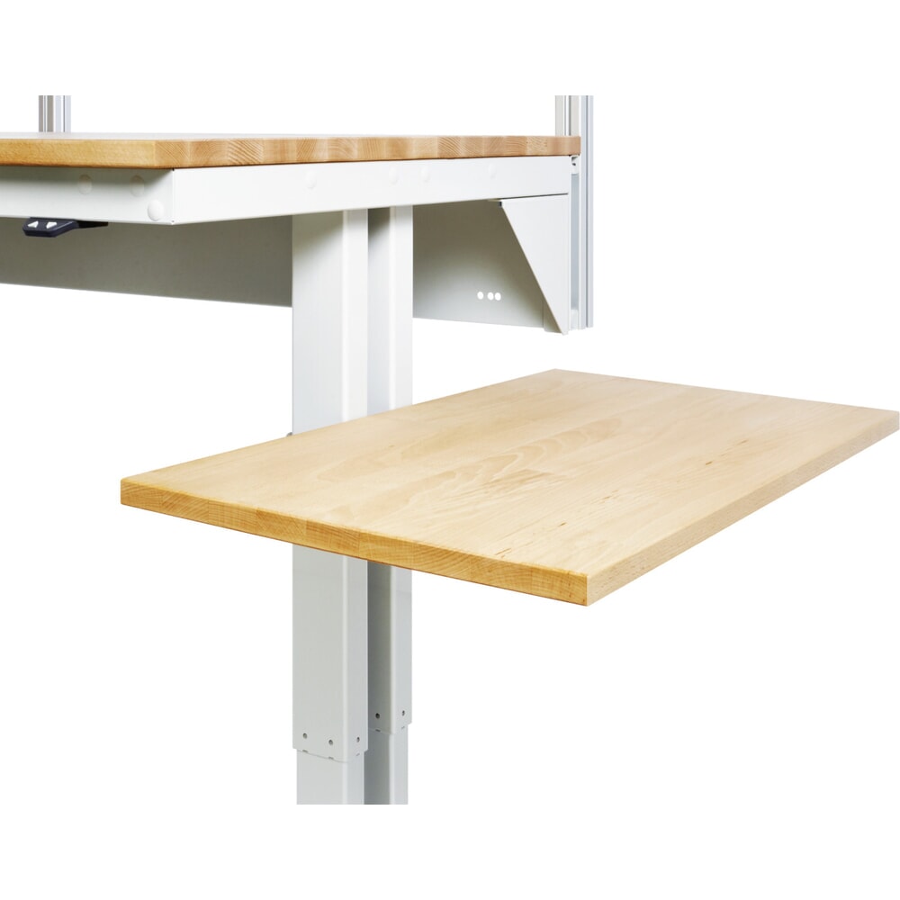 Número de imagen del producto 2: Estante lateral para mesa de embalaje RAU, para montaje en base del sistema, HxAxF 100 mm x 450 mm x 800 mm