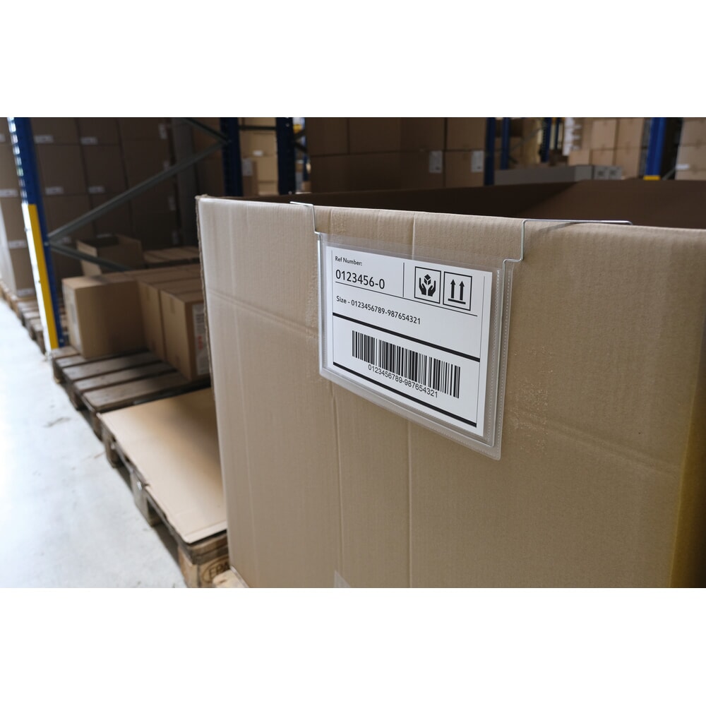 Número de imagen del producto 5: DURABLE bolsa para documentos con asa de alambre, DIN A5 apaisada, abierta