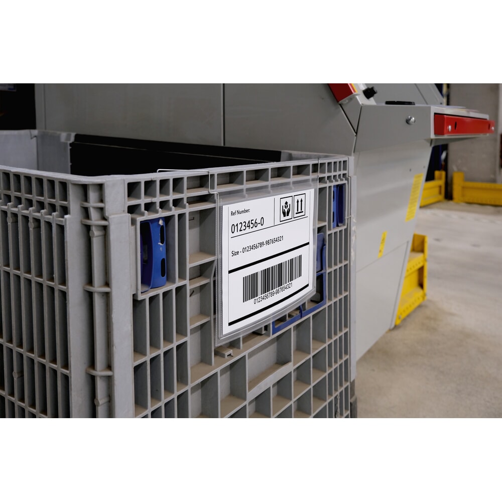 Número de imagen del producto 3: DURABLE bolsa para documentos con asa de alambre, DIN A4 apaisada, abierta