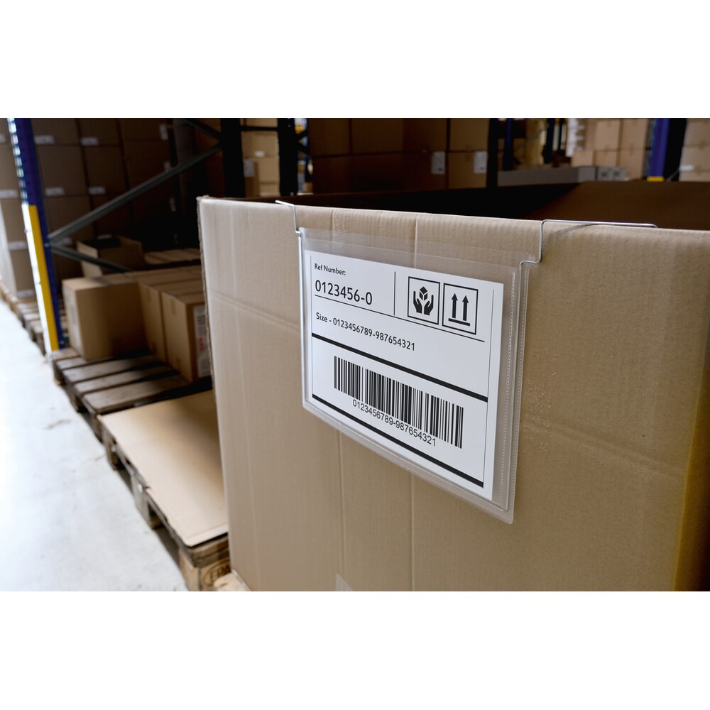 Número de imagen del producto 6: DURABLE bolsa para documentos con asa de alambre, DIN A4 apaisada, abierta