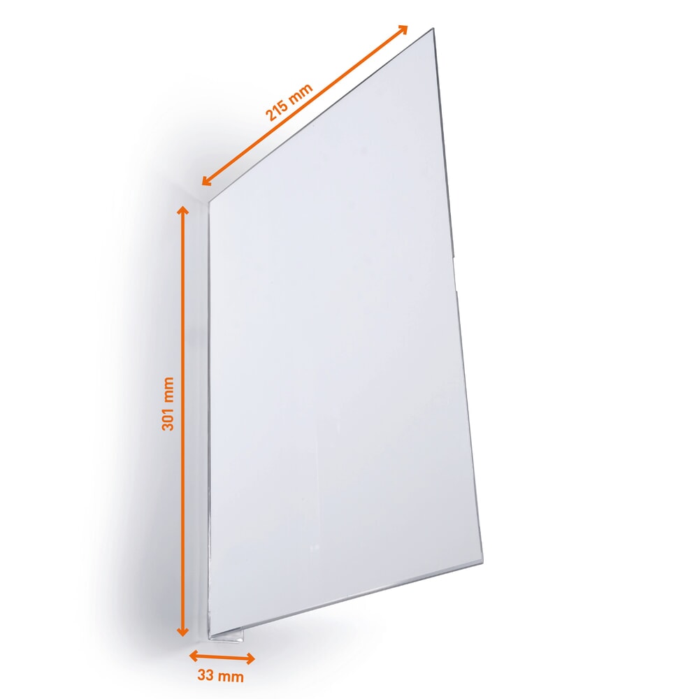 Número de imagen del producto 2: DURABLE Señalización para estanterías, señal de pasillo autoadhesiva, A4 vertical