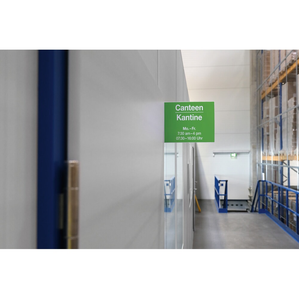 Número de imagen del producto 3: DURABLE Señalización para estanterías, señal de pasillo autoadhesiva, A4 vertical