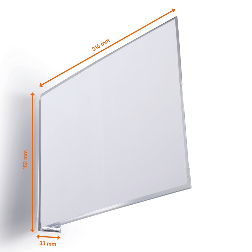 Número de imagen del producto 4: DURABLE Señalización para estanterías, señal magnética de pasillo, A5 horizontal