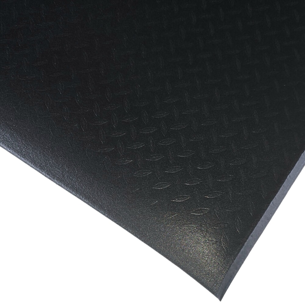Imagen del producto: Steinbock® alfombrilla antifatiga ErgoSoft, patrón de rombos, 1 capa, A x L 600 mm x 1000 mm, negra