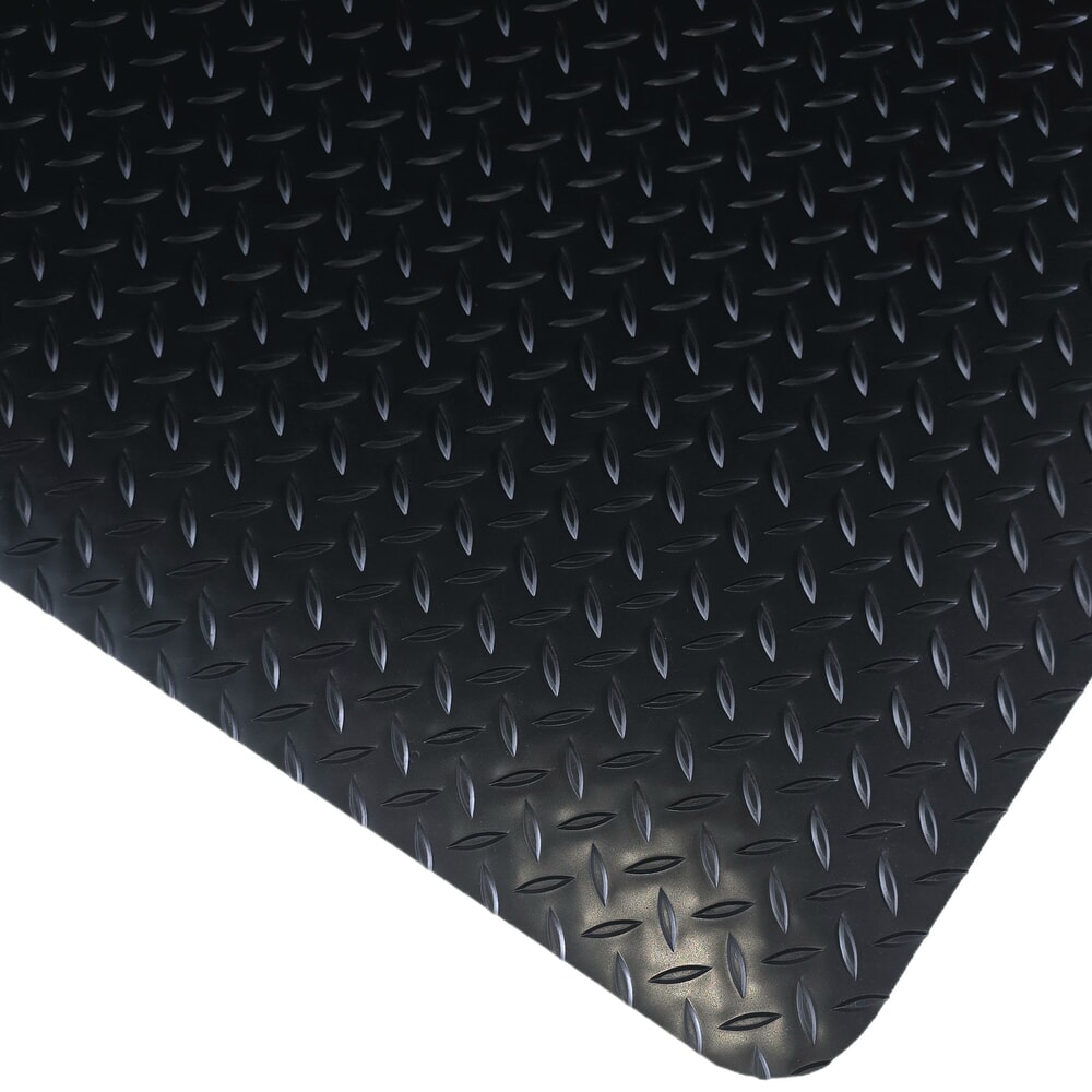 Imagen del producto: Steinbock® alfombrilla antifatiga ErgoSoft Strong, patrón de diamante, 2 capas, A x L 600 mm x 1000 mm, negra