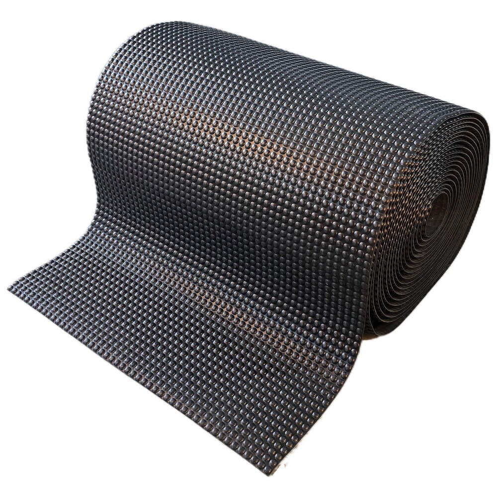 Número de imagen del producto 2: Steinbock® alfombrilla antifatiga ErgoSoft Pro, patrón de semiesfera, 2 capas, A x L 900 mm x 1500 mm, negra/amarilla