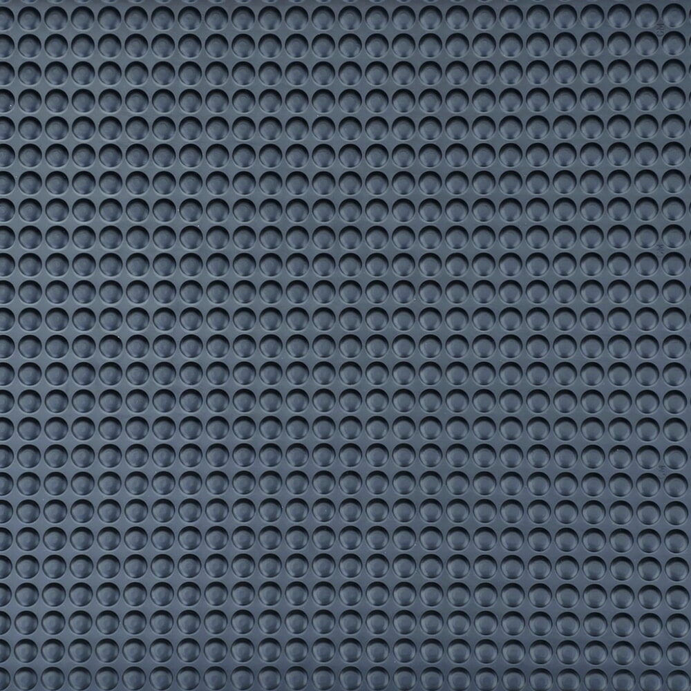 Número de imagen del producto 3: Steinbock® alfombrilla antifatiga ErgoSoft Pro, patrón de semiesfera, 2 capas, A x L 900 mm x 1500 mm, negra/amarilla