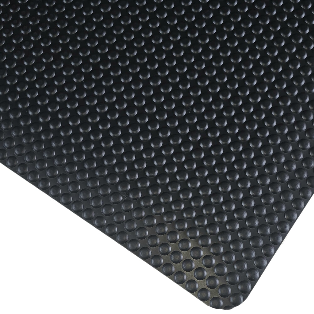 Imagen del producto: Steinbock® alfombrilla antifatiga ErgoSoft Pro, patrón de semiesfera, 2 capas, A x L 900 mm x 1500 mm, negra/amarilla