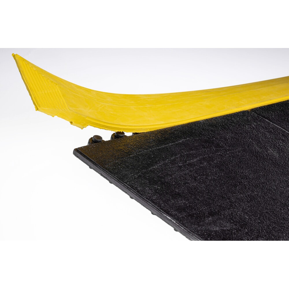 Número de imagen del producto 3: Borde biselado para la alfombrilla antifatiga Yoga Solid Basic, hembra, amarillo