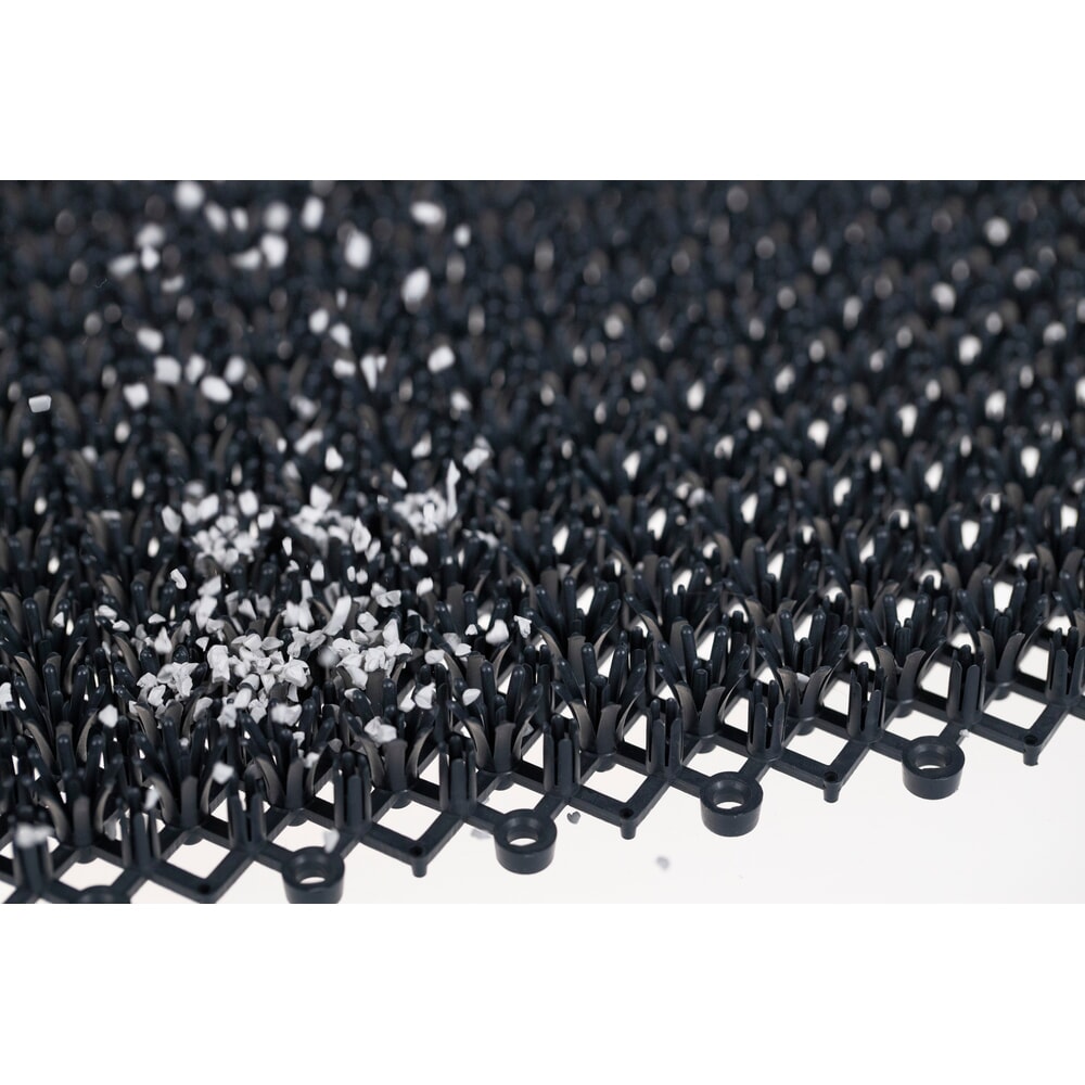 Número de imagen del producto 3: Alfombrilla de suciedad gruesa, PE, 570 x 860 mm, gris oscuro