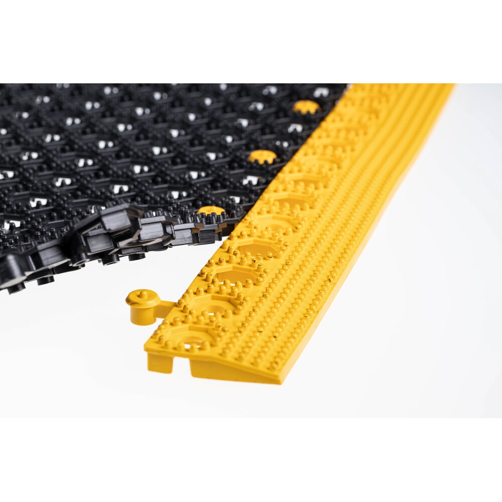 Número de imagen del producto 1: Borde biselado para la alfombrilla antifatiga Yoga Grip Ultra, macho, amarillo