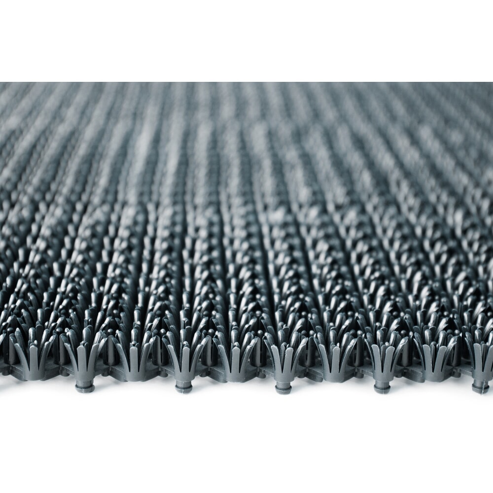 Número de imagen del producto 5: Alfombrilla de suciedad gruesa, PE, 570 x 860 mm, gris oscuro