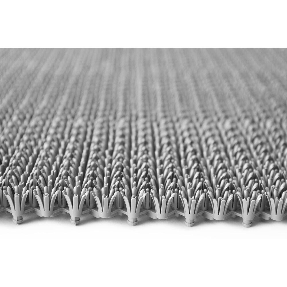 Número de imagen del producto 4: Alfombrilla de suciedad gruesa, PE, 570 x 860 mm de ancho, gris Light