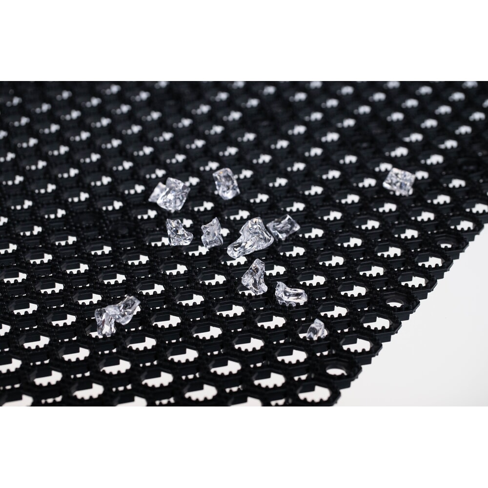 Número de imagen del producto 4: Alfombrilla antifatiga Yoga Grid Ultra, diseño en panal de abeja, An x Fo 500 x 500 mm