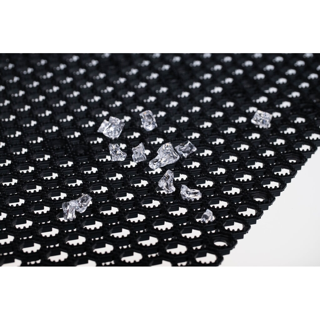 Número de imagen del producto 4: Alfombrilla antifatiga Yoga Grid Ultra, diseño en panal de abeja, An x Fo 500 x 500 mm