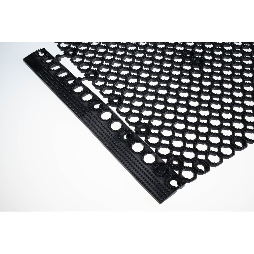 Alfombrilla antifatiga Yoga Grid Ultra, diseño en panal de abeja, An x Fo 500 x 500 mm Número de imagen del producto 5: Alfombrilla antifatiga Yoga Grid Ultra, diseño en panal de abeja, An x Fo 500 x 500 mm