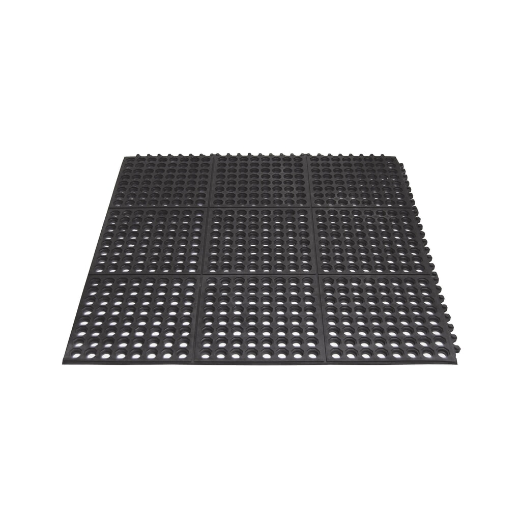 Alfombrilla antifatiga Yoga Octa Basic, diseño en panal de abeja, An x Fo 900 x 900 mm Imagen del producto: Alfombrilla antifatiga Yoga Octa Basic, diseño en panal de abeja, An x Fo 900 x 900 mm