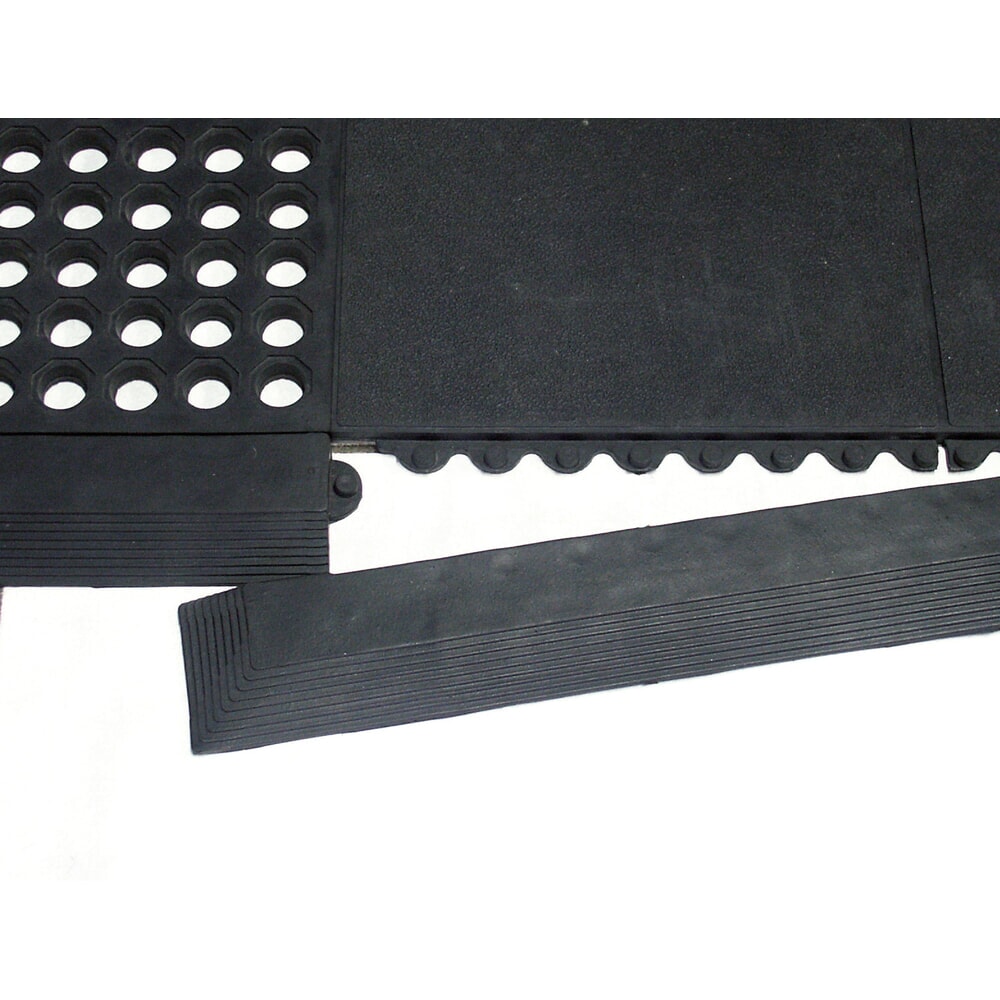 Número de imagen del producto 4: Regletas con esquinas para la alfombrilla antifatiga YOGA SOLID OIL, macho, negro, 4 uds/UV