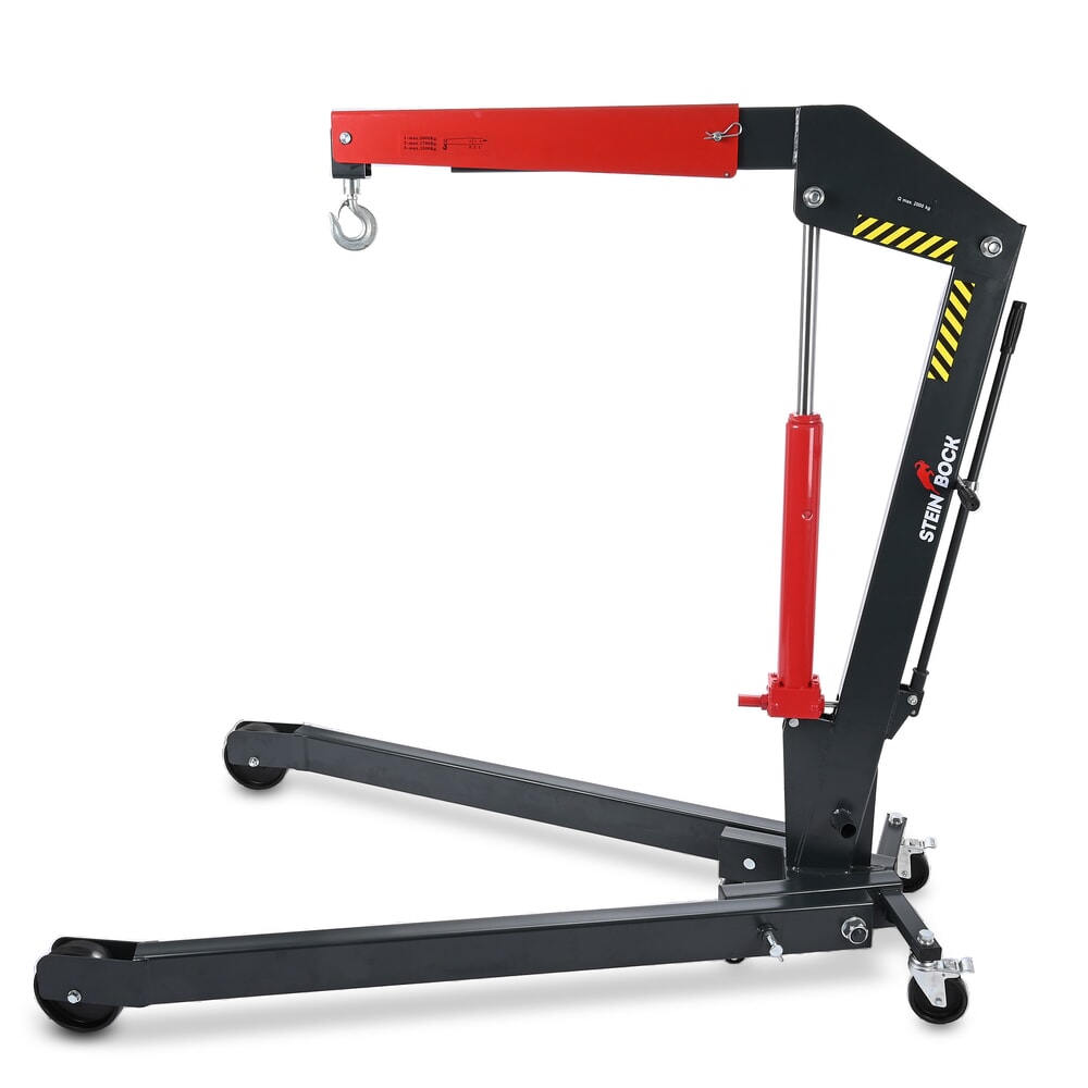 Número de imagen del producto 3: Grúa de taller Steinbock® con bastidor abierto y elevación rápida, plegable, CC 1500-2000 kg
