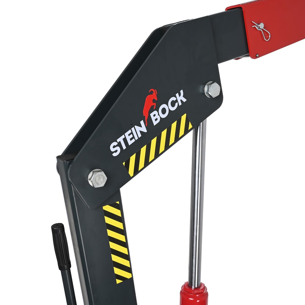 Número de imagen del producto 9: Grúa de taller Steinbock® con bastidor abierto y elevación rápida, plegable, CC 1500-2000 kg