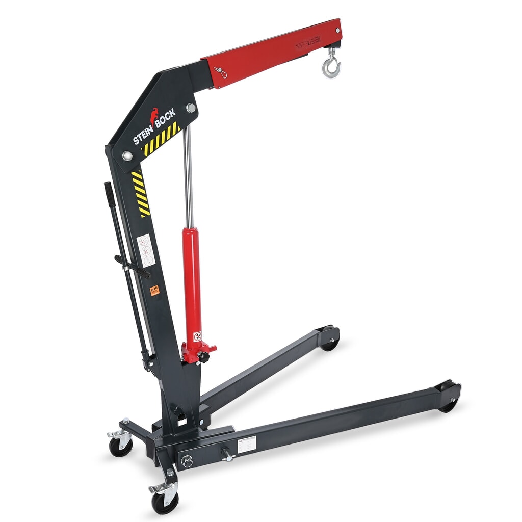 Imagen del producto: Grúa de taller Steinbock® con bastidor abierto y elevación rápida, plegable, CC 1500-2000 kg