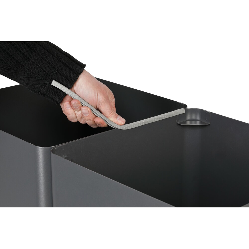 Número de imagen del producto 5: VAR® contenedor de reciclaje WSG Quadro 118, con 4 esquinas autoadhesivas de colores