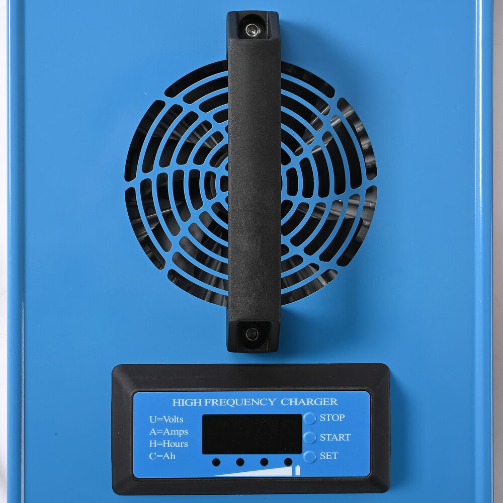 Número de imagen del producto 5: Cargador externo D400, 80 V, 60 A, CEE rojo 32 A, 5 pines - 3P+N+E para apilador eléctrico AntOn by Jungheinrich CBH 2.0