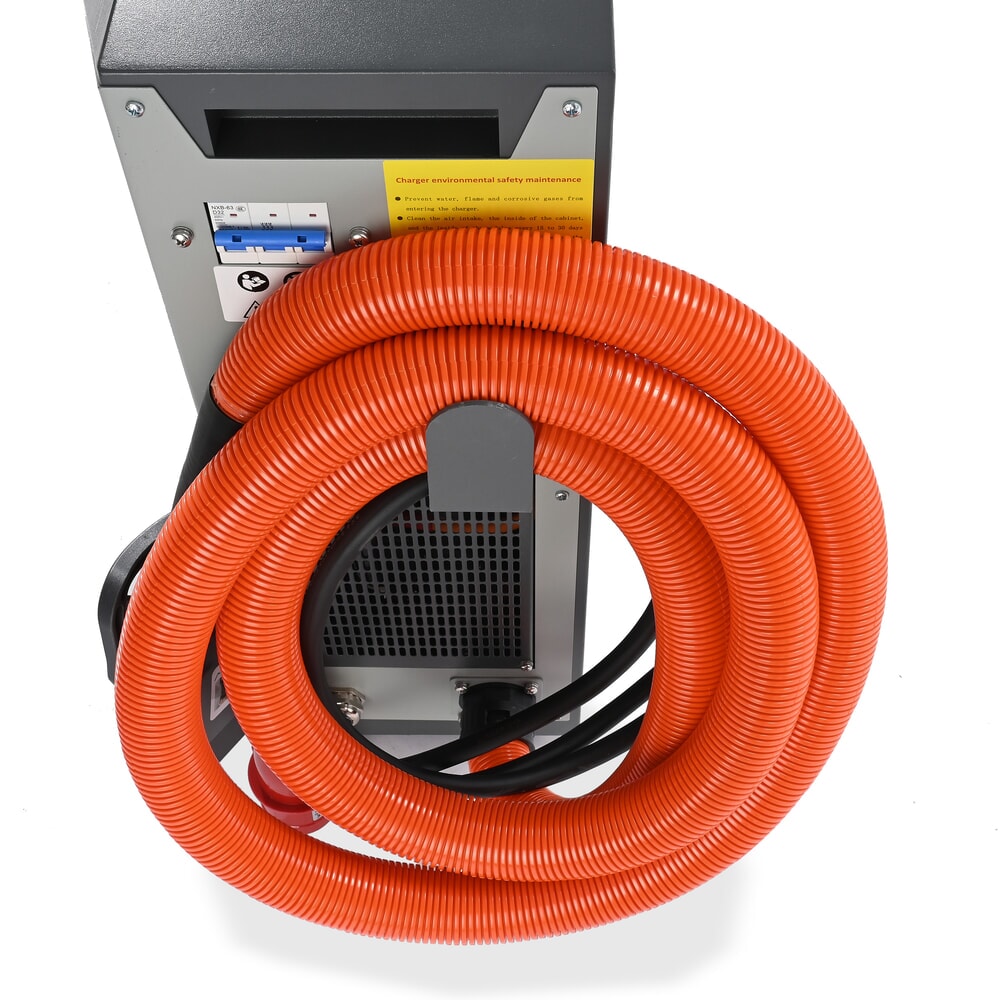 Número de imagen del producto 4: Cargador externo D400, 80 V, 100 A, CEE rojo 32 A, 5 pines - 3P+N+E para apilador eléctrico AntOn by Jungheinrich CBH 2.0