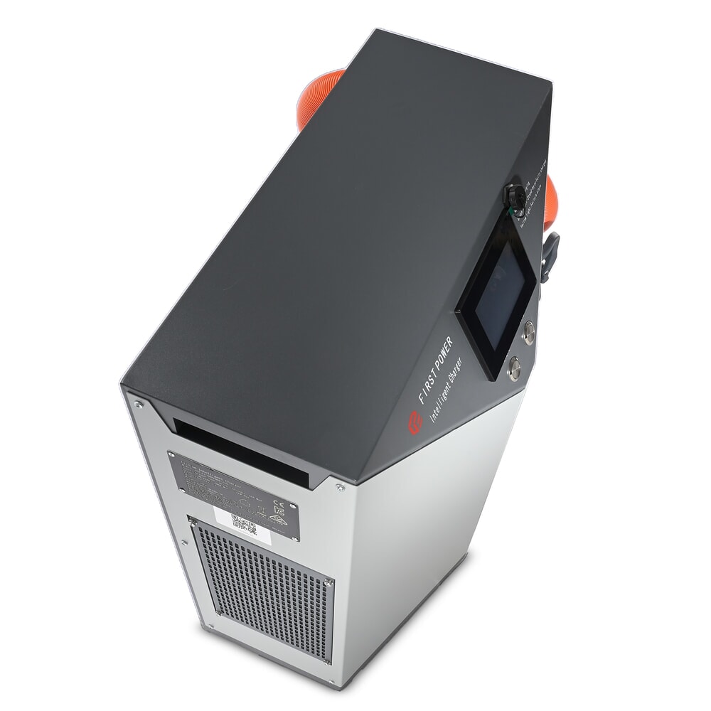 Número de imagen del producto 6: Cargador externo D400, 80 V, 100 A, CEE rojo 32 A, 5 pines - 3P+N+E para apilador eléctrico AntOn by Jungheinrich CBH 2.0