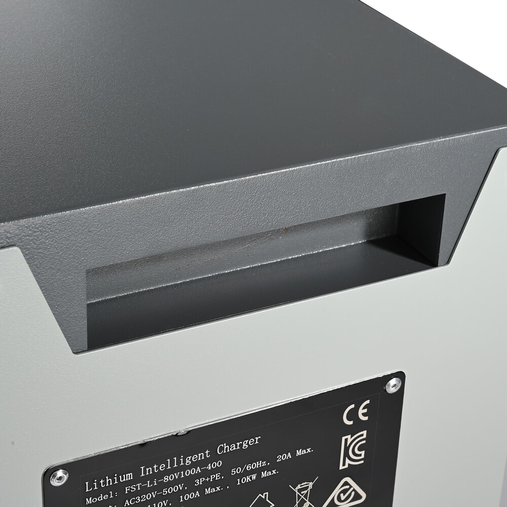Número de imagen del producto 9: Cargador externo D400, 80 V, 100 A, CEE rojo 32 A, 5 pines - 3P+N+E para apilador eléctrico AntOn by Jungheinrich CBH 2.0
