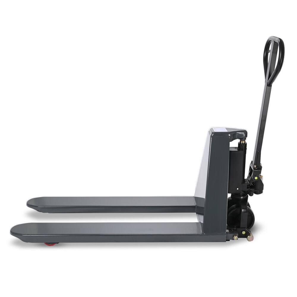 Número de imagen del producto 7: Transpaleta de tijera HEMMDAL PTM 1.0, capacidad de carga 1.000 kg, longitud de horquilla 1.150 mm, poliuretano, rodillo simple