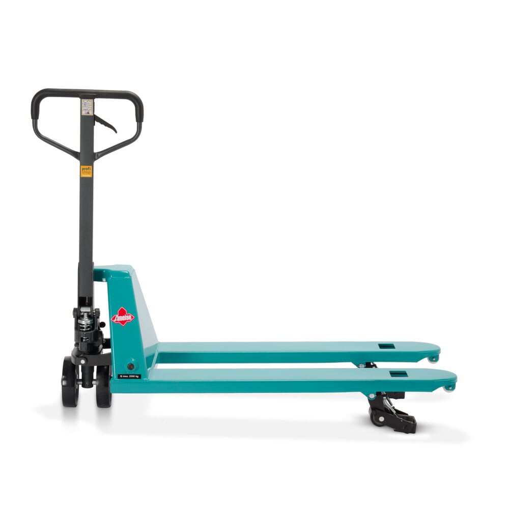 Número de imagen del producto 10: Transpaleta manual de 4 direcciones Ameise® PTM 2.5 Cross, con capacidad de carga de carga 2.500 kg/1.500 kg, longitud de horquilla de 1.150 mm, poliuretano