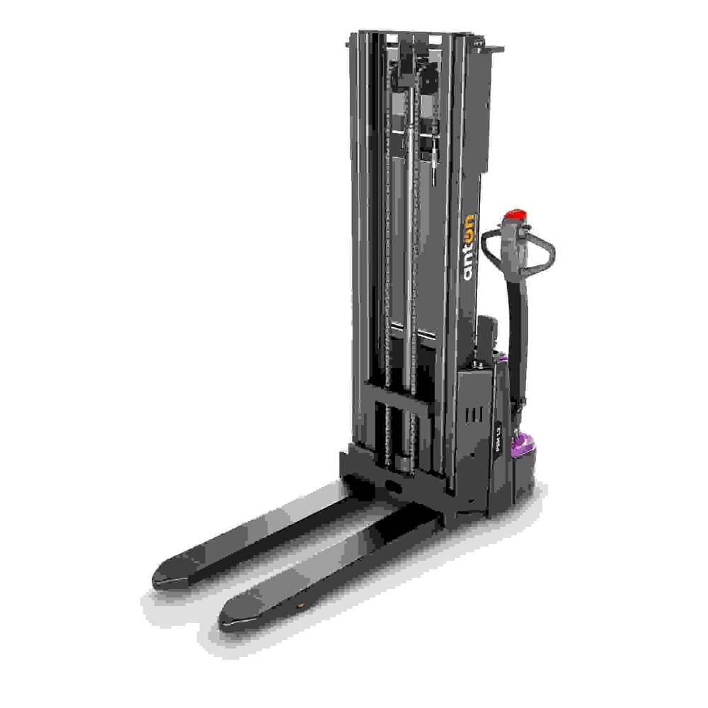Número de imagen del producto 7: AntOn by Jungheinrich carretilla elevadora eléctrica PSM 1.2, con mástil de elevación telescópico doble, capacidad de carga 1200 kg, altura de elevación 3622 mm